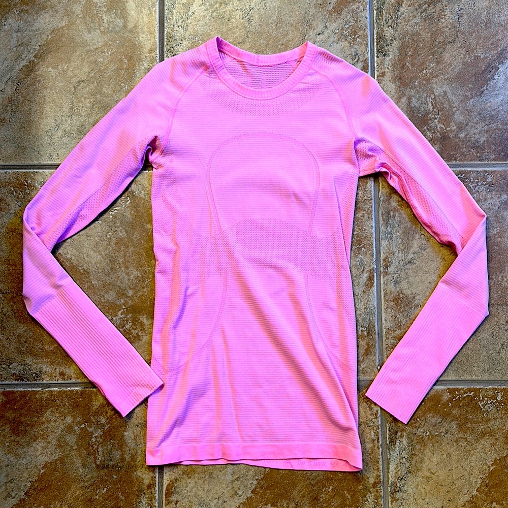 Lululemon LS Swiftly Tech Sz 4
